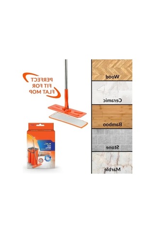 Yedek Mop Spreyi İle Kolay Temizleme Açık Bej