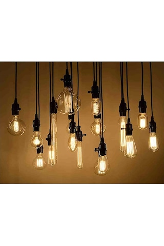 6w Edison Led G95 Glop Ampul Günışığı 3200k Ct 4354 10W-Beyaz