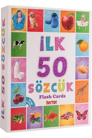 Diytoy İlk 50 Sözcük Hafıza Kartları