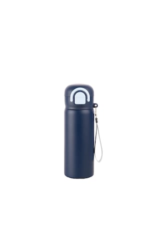 Siply Çift Duvar Isı Yalıtımlı Paslanmaz Çelik Termos Matara - 600 Ml Lacivert