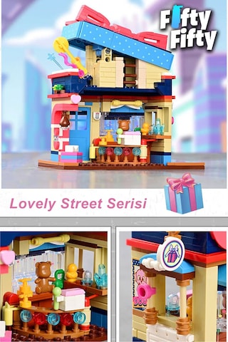 Lovely Street/sevimli Sokak Serisi Oyuncak Dükkanı 374 Parça Oyuncak Yapım Seti Ffk-28011