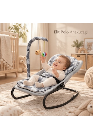 Elit Polo Anakucağı-kademeli-sallanır-sabitlenebilir-oyuncaklı -anakucagi - Hazır Kurulu Gelir
