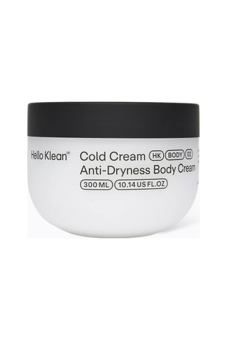 Hello Klean Cold Cream Kuruluk Karşıtı Vücut Kremi 300ml, Derinlemesine Nemlendirici