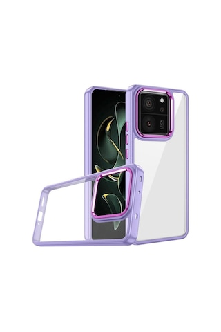 Xiaomi Mi 13t Kılıf Zore Flora Kapak Lila