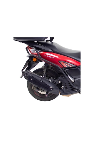 GP Kompozit Yamaha NMAX 125 / 155 2021-2025 Uyumlu Egzoz Koruma Kapağı Siyah