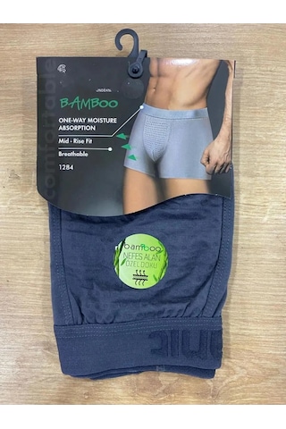 Qulat 12'li Paket Erkek Bambu Boxer Anıt 001
