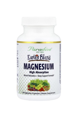 Paradise Herbs, Earth's Blend, Magnesium, 90 Vegetarian Capsules