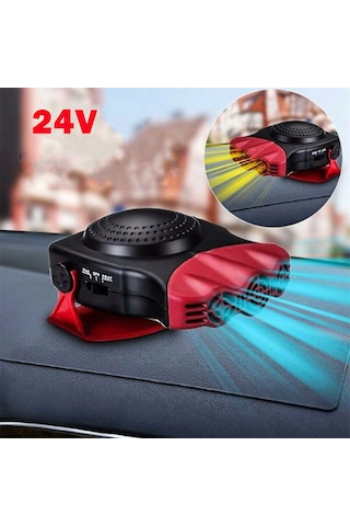 24v Girişli Oto Araç Isıtıcı Cam Buğu Çözücü Fan