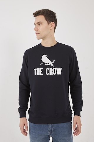 Zoom Lacivert O-yaka Sweatshırt Lacivert