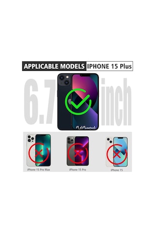 Apple iPhone Uyumlu 15 Plus Kılıf Kamera Lens Korumalı Logo Gösteren Arkası Şeffaf Kenarları Renkli Titanium Resimde Görünen