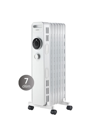 Kumtel Kum-1220s 7 Dilim Beyaz Radyatör