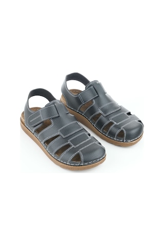 Gezer Yazlık Erkek Cırtlı Ayarlanabilir Rahat Taban Sandalet Gk1yme.00141.15.010.ı99 Siyah