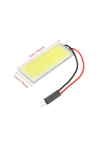 Jewval Araba Iç Aydınlatma Araç Tavan 36 Led 2 Ayrı Adaptör Tüm Çok Renkli