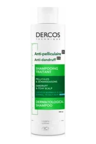 Vichy Dercos Anti Dandruff Oily Shampoo 200 ML