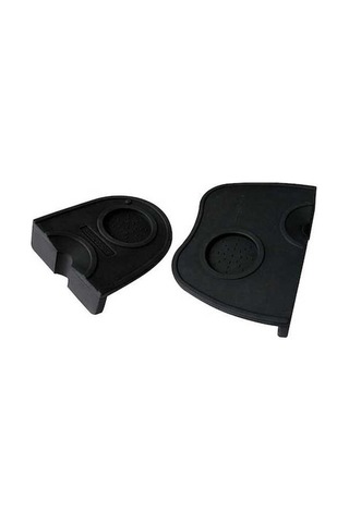 Flybuy Profesyonel Barista Siyah Silikon Tamp Paspası - Dayanıklı Kahve Tampası Siyah