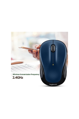 Logitech M325s Kablosuz Fareler 3 Düğmeler Usb Kablosuz Fare 1000 Dpı 2.4 Ghz Black M221