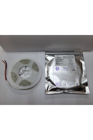 Doğaled 12v İç Mekan 3 Çipli Günışığı Şerit Led 5 Mt 5 Metre