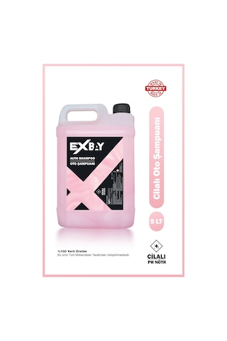 Exbay Car Shampoo - Oto Şampuanı 5 Lt Uyumlu Exbay Car Shampoo - Oto Şampuanı 5 Lt Uyumlu