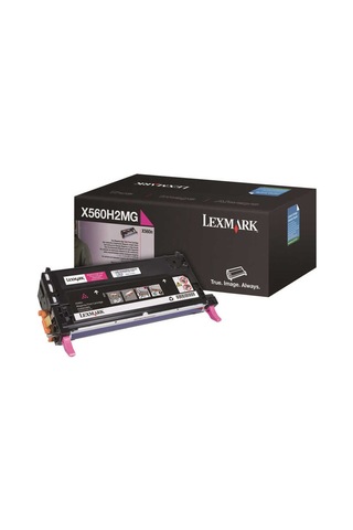Lexmark X560-X560H2Mg Kırmızı Toner Yüksek Kapasiteli