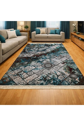 Almond 200 X 300 İpek Halı Çok Renkli