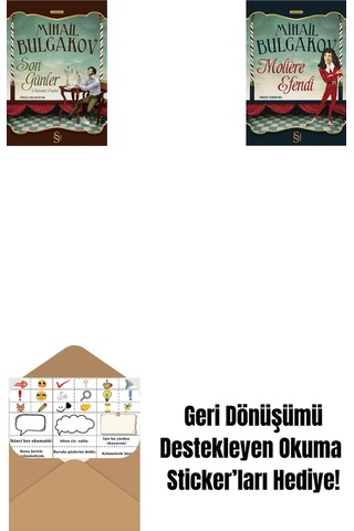 Son Günler + Moliere Efendi + Okuma Sticker'ları