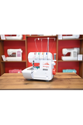 Moonstar Ev Tipi Overlok Dikiş Makinesi 3-4 İplik / Model 320 Beyaz