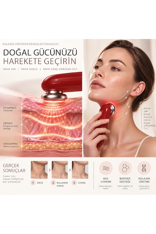Robx A07 Yeni Nesil Rf Ems Cilt Sıkılaştırıcı Ve Kırışıklık Yüz Ve Vücut Aleti