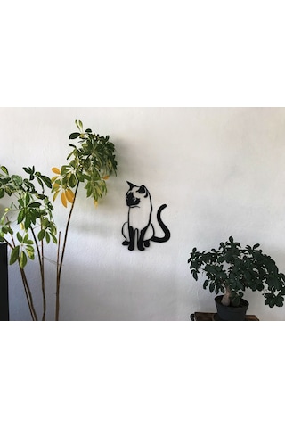 Kedi Metal Tablo Pano Kedi Metal Tablo Pano