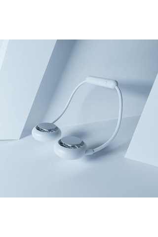 Boyun Fan Taşınabilir Mini Usb Elektrikli Fanlar Şarj Edilebilir Hava Soğutucu Soğutma Havalandırma Ventilador Dilsiz Spor Ev Açık Yaz 7vfeyh Beyaz