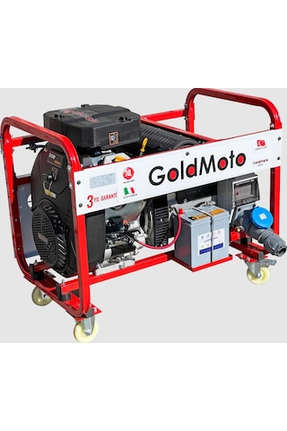 Goldmoto GM22BJG Benzinli Monofaze 22KVA Jeneratör