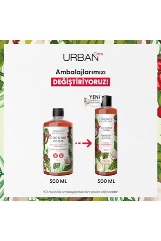 Urban Care Coconut Coffee Yenileyici Ve Pürüzsüzleştirici Duş Jeli 500 Ml- Vegan Acai Üzümü