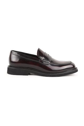 Libero L4841 Loafer Erkek Deri Ayakkabı Koyu Bordo