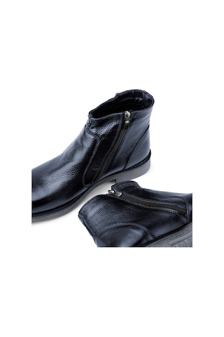 Bristol Hakiki Deri Kaydırmaz Taban Fermuarlı Chelsea Günlük Bot