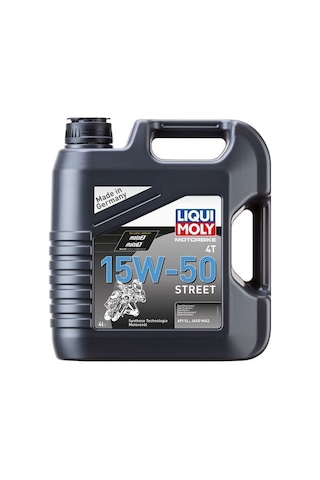 Liqui Moly 15W-50 4T Street 4 L Motosiklet Motor Yağı (1689) 4 L