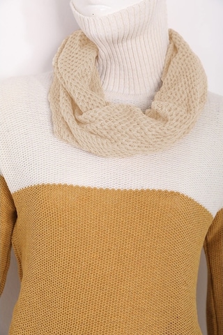 Unisex Örgü Boyunluk Kadın Erkek Atkı Akrilik