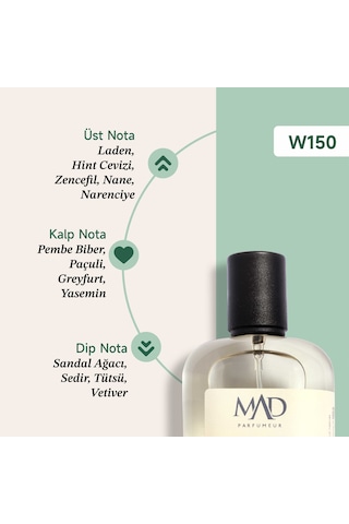 Mad W150 Selective Erkek Parfüm EDP 50 ML