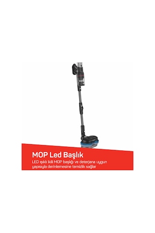 Arzum AR4210 MagiClean HydroFlex Dikey Şarjlı Süpürge 500W BLDC Motor Gücü 60 Dk Kullanım