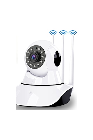Teknomila Wi-fi Kablosuz Ip 3 Antenli Bebek Güvenlik Kamerası