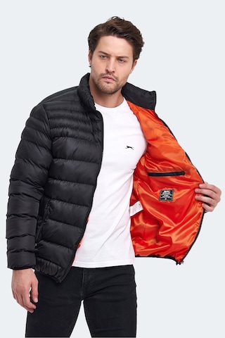 Slazenger HORIZON I Erkek Şişme Siyah Mont & Kaban