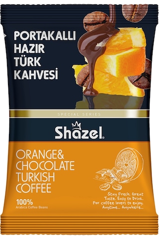 Shazel Special Portakallı Hazır Türk Kahvesi 100 G