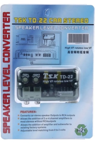 TSK-Japon Amfi Deck Çevirici Anfi Tetikleyicili Konvertör Tsk Td22