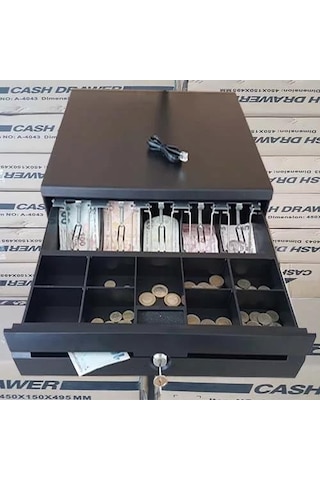 Metal Para Çekmecesi 8+5 13 Gözlü Profesyonel Tip