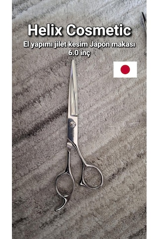 Japon Çeliği 6.0 Profesyonel Makas Jilet Kesim