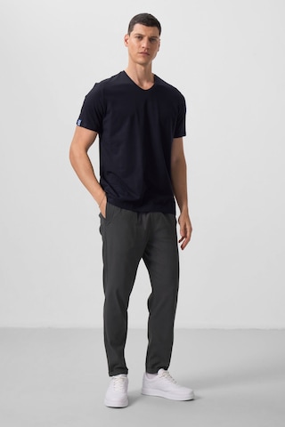 Tommylife Standart Fit Basic V Yaka 3lü Paket Lacivert Erkek T-shirt 87912 Lacivert