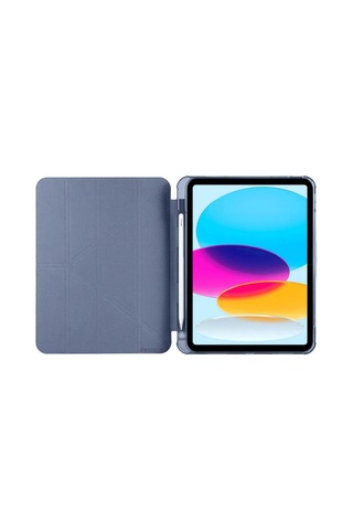 Apple iPad Uyumlu 2022 10.9 10.nesil Kılıf Kalemlikli Mars Tablet Kılıfı - Lavender Diğer