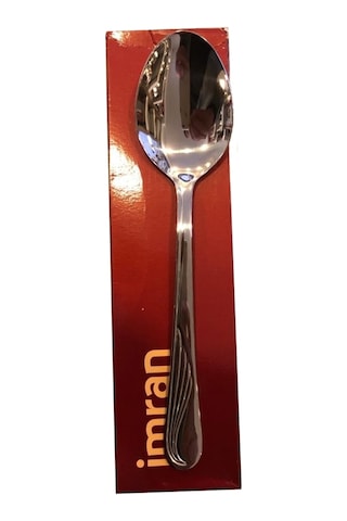 Imran Kuşkanadı Sade Yemek Kaşığı Düzine 12'li