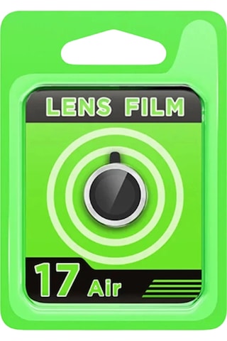 Apple Uyumlu iPhone 17 Air Raze Metal Kamera Lens - Gümüş Diğer