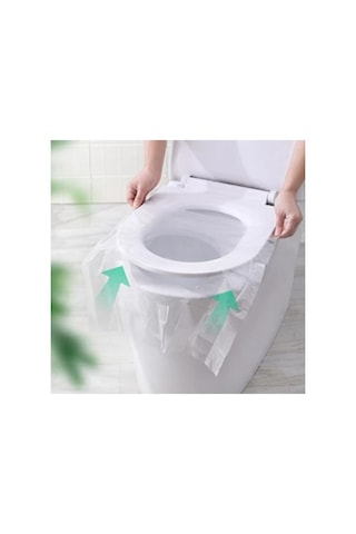 5 Adet Klozet Kapağı Örtüsü Klozet Kapağı Poşeti Diğer