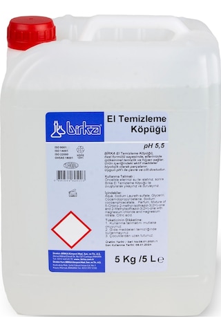 Birka El Temizleme Köpük Sabun 5 L x 4