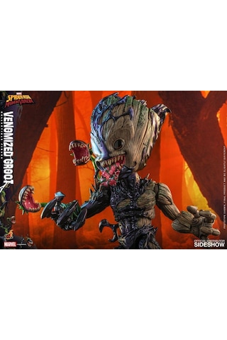Hot Toys Venomized Groot Collectible Figure Tms 027 - Spider-Man.